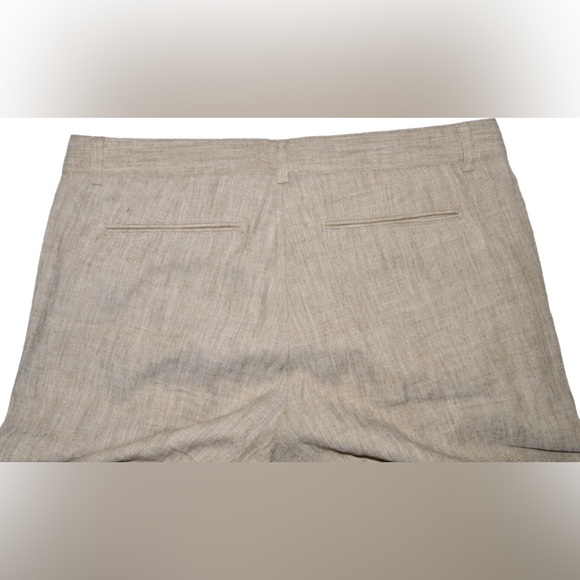 BCBGMAXAZRIA NEW SZ 0 XS LINEN BLEND SLIGHTLY STRETCHY DRESS PANTS - Picture 7 of 8
